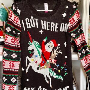 Light up ugly Christmas sweater